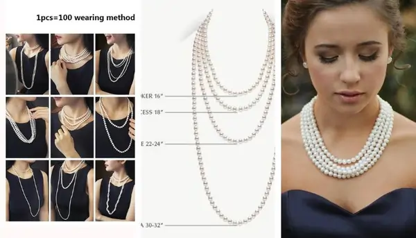 How to Wear a Pearl Necklace