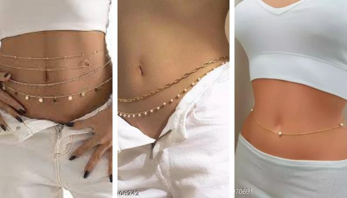 Belly Chains Jewelry Gold