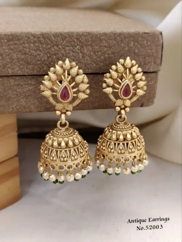 Gold Earrings For Girls