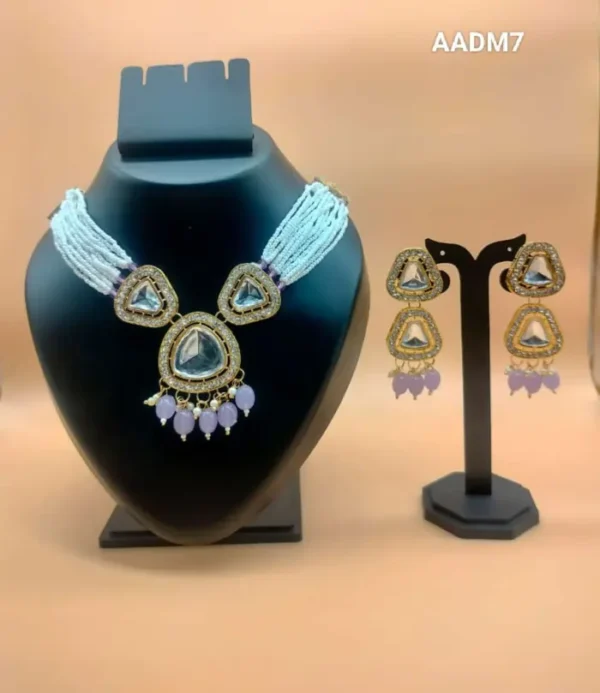Indian Bridal Kundan Necklace Set