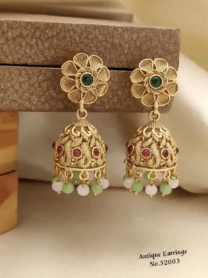 Girls' gold earring collection