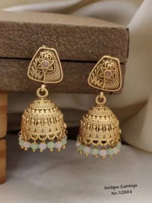 Gold Earrings For Girls & Women