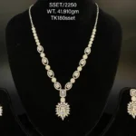 Radiant Reflections: Silver Necklace Sets for Women
