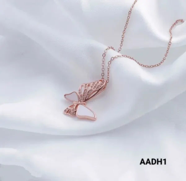 Elegant American Diamond Necklace Chain For Girls