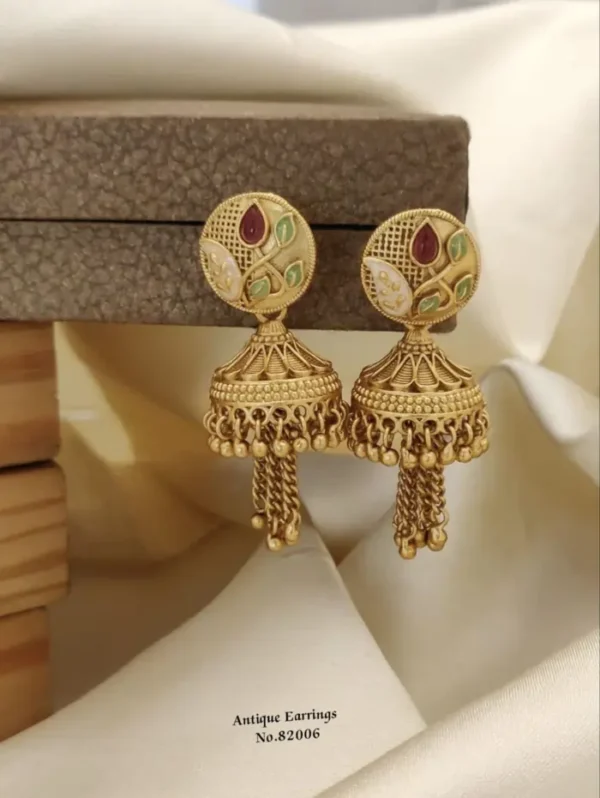 Gold Earrings For Girls