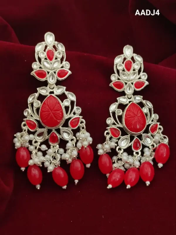 Enhance Your Style Chand Bali Kundan Earrings